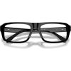 imageMichael Kors Mens Mk4122u Rioja Universal Fit Rectangular Prescription Eyewear FramesBlackDemo Lens