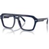 imageMichael Kors Mens Mk4126 Seaview Aviator Prescription Eyewear FramesNavy SolidDemo Lens