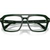 imageMichael Kors Mens Mk4126 Seaview Aviator Prescription Eyewear FramesOlive SolidDemo Lens