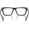 imageMichael Kors Mens Mk4157u Echo Park Universal Fit Rectangular Prescription Eyewear FramesBlackDemo Lens