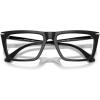 imageMichael Kors Mens Mk4157u Echo Park Universal Fit Rectangular Prescription Eyewear FramesBlackDemo Lens