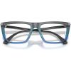 imageMichael Kors Mens Mk4157u Echo Park Universal Fit Rectangular Prescription Eyewear FramesGrey GradientDemo Lens