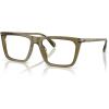 imageMichael Kors Mens Mk4157u Echo Park Universal Fit Rectangular Prescription Eyewear FramesOlive TransparentDemo Lens