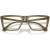 imageMichael Kors Mens Mk4157u Echo Park Universal Fit Rectangular Prescription Eyewear FramesOlive TransparentDemo Lens
