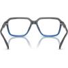 imageMichael Kors Mens Mk4159u Saguaro Universal Fit Square Prescription Eyewear FramesGrey GradientDemo Lens