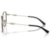 imageMichael Kors Womens Mk3066j Empire Round Prescription Eyewear FramesLight GoldBlackDemo Lens