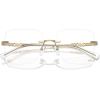 imageMichael Kors Womens Mk3078 Giverny Square Prescription Eyewear FramesGoldDemo Lens