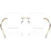 imageMichael Kors Womens Mk3078 Giverny Square Prescription Eyewear FramesGoldDemo Lens