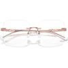 imageMichael Kors Womens Mk3078 Giverny Square Prescription Eyewear FramesRose GoldDemo Lens