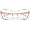 imageMichael Kors Womens Mk3085 Paris Cat Eye Prescription Eyewear FramesRose GoldDemo Lens