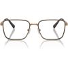 imageMichael Kors Mens Mk3079 Mribel Rectangular Prescription Eyewear FramesShiny GoldDemo Lens