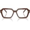 imageMichael Kors Mens Mk4127 Kinloch Rectangular Prescription Eyewear FramesNutmeg SolidDemo Lens