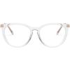 imageMichael Kors Womens MK4074 Quintana Round Prescription Eyewear Frames ClearDemo Lens 51 mm