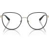 imageMichael Kors Womens Mk3066j Empire Round Prescription Eyewear FramesLight GoldBlackDemo Lens