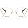 imageMichael Kors Womens Mk3070 Crested Butte Cat Eye Prescription Eyewear FramesLight GoldDemo Lens