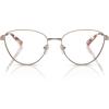 imageMichael Kors Womens Mk3070 Crested Butte Cat Eye Prescription Eyewear FramesRose GoldDemo Lens