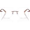 imageMichael Kors Womens Mk3078 Giverny Square Prescription Eyewear FramesBrownDemo Lens
