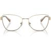 imageMichael Kors Womens Mk3085 Paris Cat Eye Prescription Eyewear FramesLight GoldDemo Lens