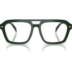 imageMichael Kors Mens Mk4126 Seaview Aviator Prescription Eyewear FramesOlive SolidDemo Lens