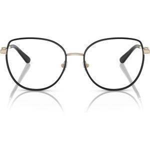imageMichael Kors Womens Mk3066j Empire Round Prescription Eyewear FramesLight GoldBlackDemo Lens