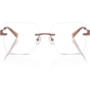 imageMichael Kors Womens Mk3078 Giverny Square Prescription Eyewear FramesBrownDemo Lens