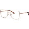 imageMichael Kors Womens MK3035 Memphis Butterfly Prescription Eyewear Frames Rose GoldDemo Lens 54 mm