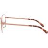 imageMichael Kors Womens MK3035 Memphis Butterfly Prescription Eyewear Frames Rose GoldDemo Lens 54 mm