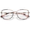 imageMichael Kors Womens MK3065J Empire Square III Prescription Eyewear Frames Rose GoldPink TortoiseDemo Lens 54 mm