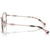 imageMichael Kors Womens MK3065J Empire Square III Prescription Eyewear Frames Rose GoldPink TortoiseDemo Lens 54 mm