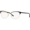 imageMichael Kors Womens Mk3012 Adrianna Iv Cat Eye Prescription Eyewear FramesMatte BlackRose GoldDemo Lens