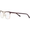imageMichael Kors Womens Mk3012 Adrianna Iv Cat Eye Prescription Eyewear FramesMatte CordovanRose GoldDemo Lens