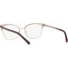 imageMichael Kors Womens Mk3012 Adrianna Iv Cat Eye Prescription Eyewear FramesMatte CordovanRose GoldDemo Lens