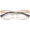 imageMichael Kors Womens Mk3012 Adrianna Iv Cat Eye Prescription Eyewear FramesShiny MinkDemo Lens