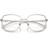 imageMichael Kors Womens Mk3062 Belleville Square Prescription Eyewear FramesRose GoldDemo Lens