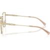 imageMichael Kors Womens Mk3081d Shanghai Cat Eye Prescription Eyewear FramesShiny Light GoldDemo Lens