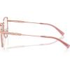 imageMichael Kors Womens Mk3081d Shanghai Cat Eye Prescription Eyewear FramesShiny Rose GoldDemo Lens