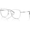 imageMichael Kors Womens Mk3081d Shanghai Cat Eye Prescription Eyewear FramesShiny SilverDemo Lens