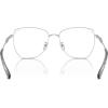 imageMichael Kors Womens Mk3081d Shanghai Cat Eye Prescription Eyewear FramesShiny SilverDemo Lens