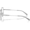 imageMichael Kors Womens Mk3082d Yunan Square Prescription Eyewear FramesShiny SilverDemo Lens