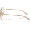 imageMichael Kors Womens Mk3083d Dali Rectangular Prescription Eyewear FramesShiny Light GoldDemo Lens