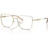 imageMichael Kors Womens Mk3083d Dali Rectangular Prescription Eyewear FramesShiny Light GoldDemo Lens