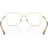 imageMichael Kors Womens Mk3083d Dali Rectangular Prescription Eyewear FramesShiny Light GoldDemo Lens