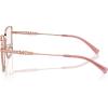 imageMichael Kors Womens Mk3083d Dali Rectangular Prescription Eyewear FramesShiny Rose GoldDemo Lens