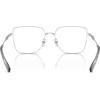 imageMichael Kors Womens Mk3083d Dali Rectangular Prescription Eyewear FramesShiny SilverDemo Lens