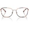 imageMichael Kors Womens MK3065J Empire Square III Prescription Eyewear Frames Rose GoldPink TortoiseDemo Lens 54 mm