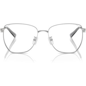 imageMichael Kors Womens Mk3081d Shanghai Cat Eye Prescription Eyewear FramesShiny SilverDemo Lens