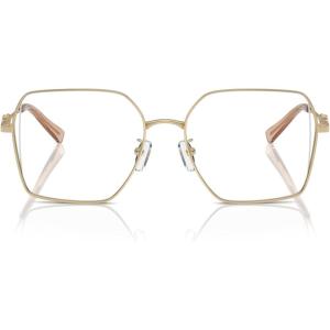 imageMichael Kors Womens Mk3082d Yunan Square Prescription Eyewear FramesShiny Light GoldDemo Lens