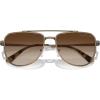 imageMichael Kors Mens Mk1155 Whistler Aviator SunglassesMatte HuskBrown Gradient