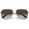 imageMichael Kors Mens Mk1155 Whistler Aviator SunglassesShiny GoldLight Grey Gradient