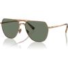 imageMichael Kors Mens Mk1156 Keswick Aviator SunglassesShiny GoldOlive Green